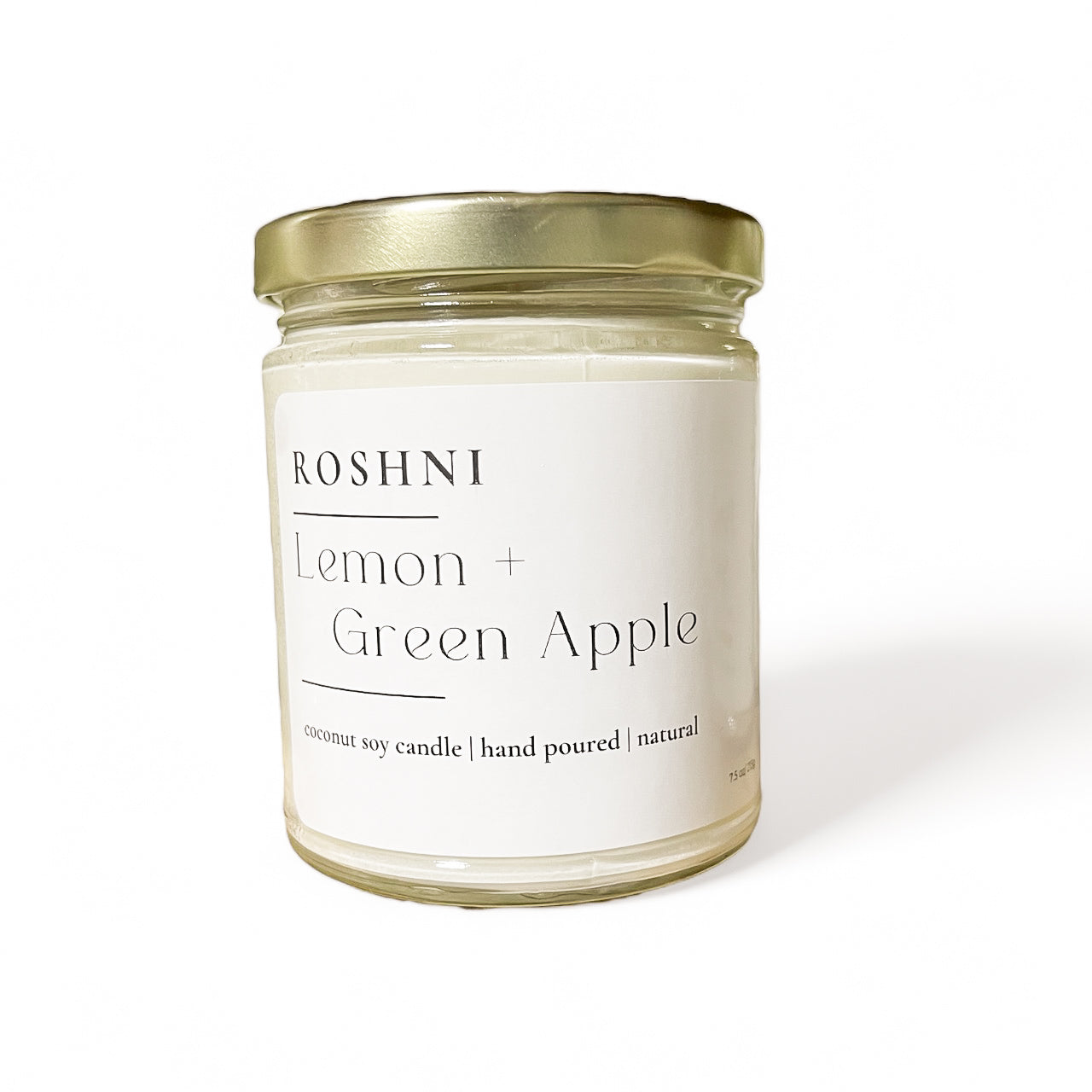 Sale - Lemon + Green Apple Candle 7.5oz Jar