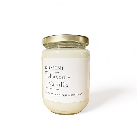 Sale - Tobacco Vanilla Candle 10.5 oz Jar