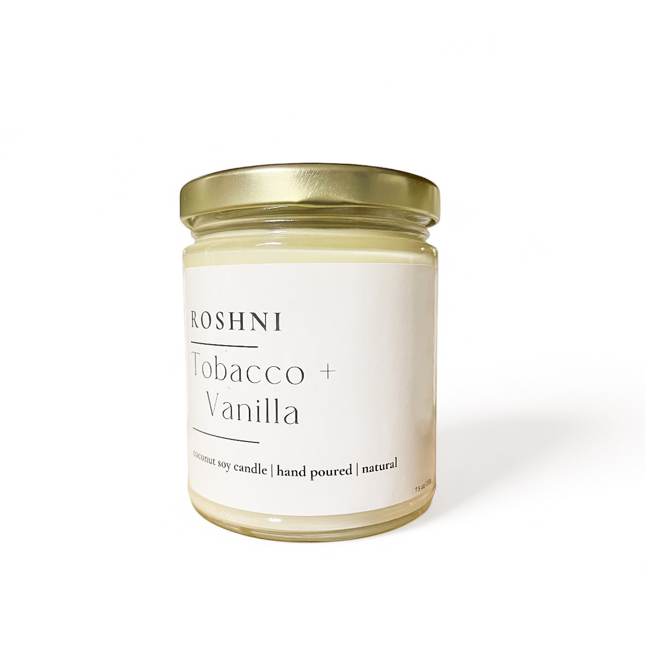 Sale - Tobacco Vanilla Candle 7.5oz Jar