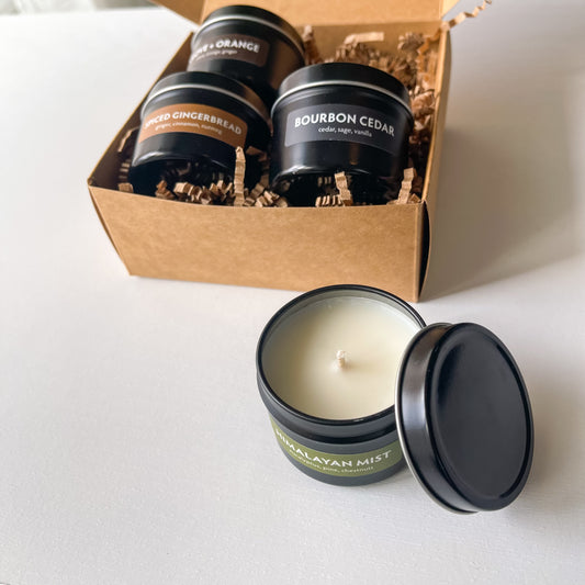 Holiday Candle Gift Box | Mini Candle Set