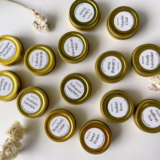 Sample Kit | 6 premium scented mini candles of your choice